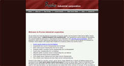 Desktop Screenshot of precisesports.com