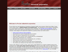 Tablet Screenshot of precisesports.com